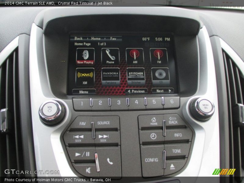 Crystal Red Tintcoat / Jet Black 2014 GMC Terrain SLE AWD