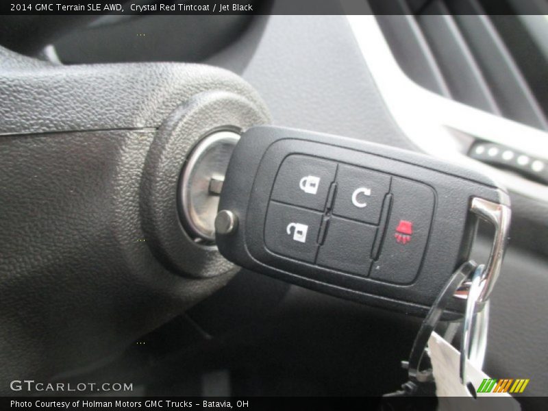 Crystal Red Tintcoat / Jet Black 2014 GMC Terrain SLE AWD