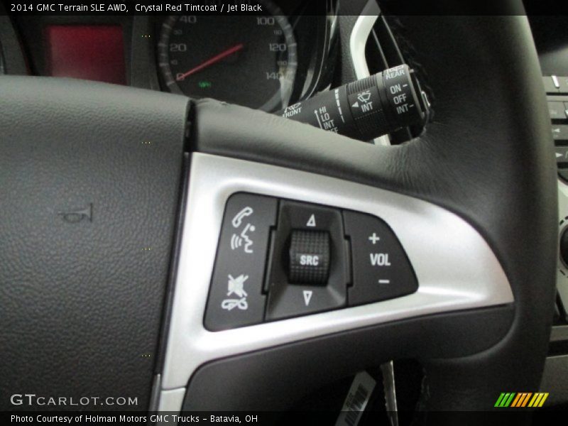 Crystal Red Tintcoat / Jet Black 2014 GMC Terrain SLE AWD