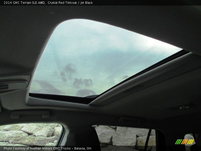Crystal Red Tintcoat / Jet Black 2014 GMC Terrain SLE AWD