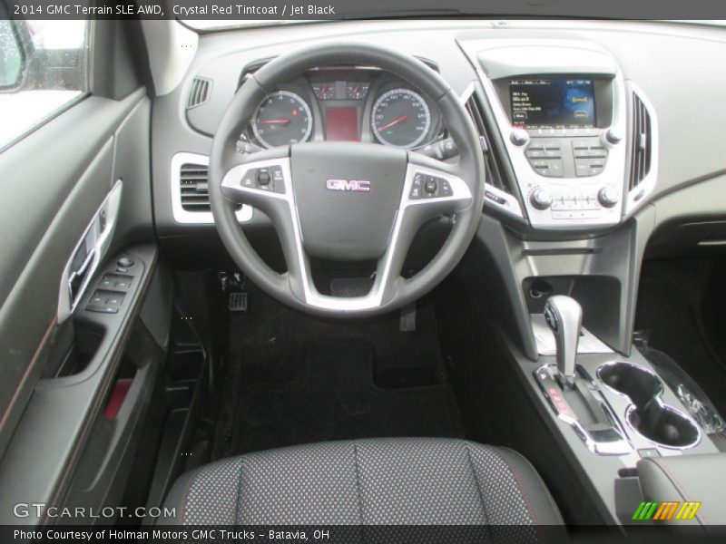 Crystal Red Tintcoat / Jet Black 2014 GMC Terrain SLE AWD