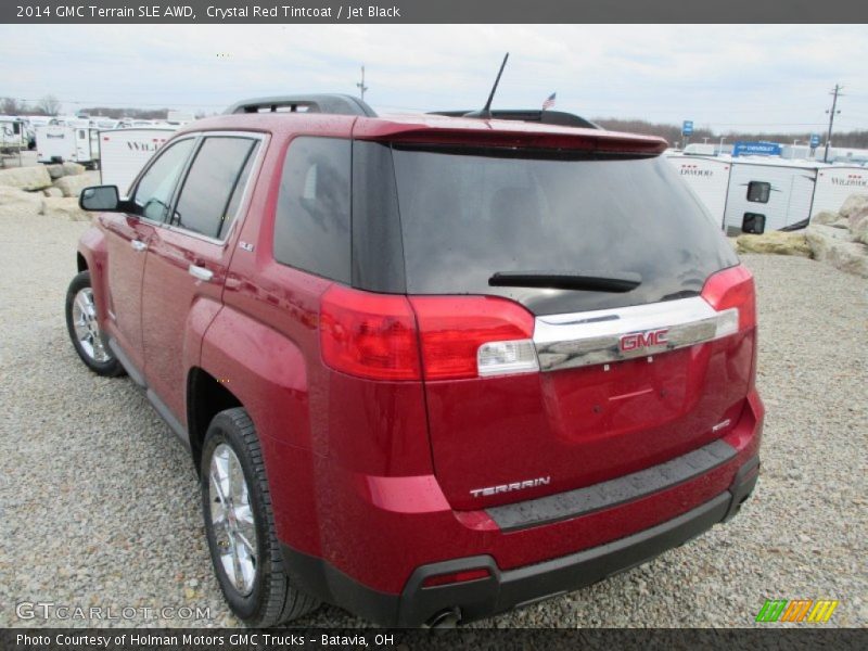 Crystal Red Tintcoat / Jet Black 2014 GMC Terrain SLE AWD