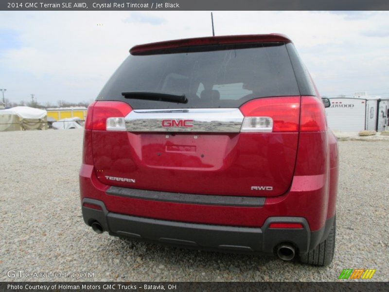 Crystal Red Tintcoat / Jet Black 2014 GMC Terrain SLE AWD