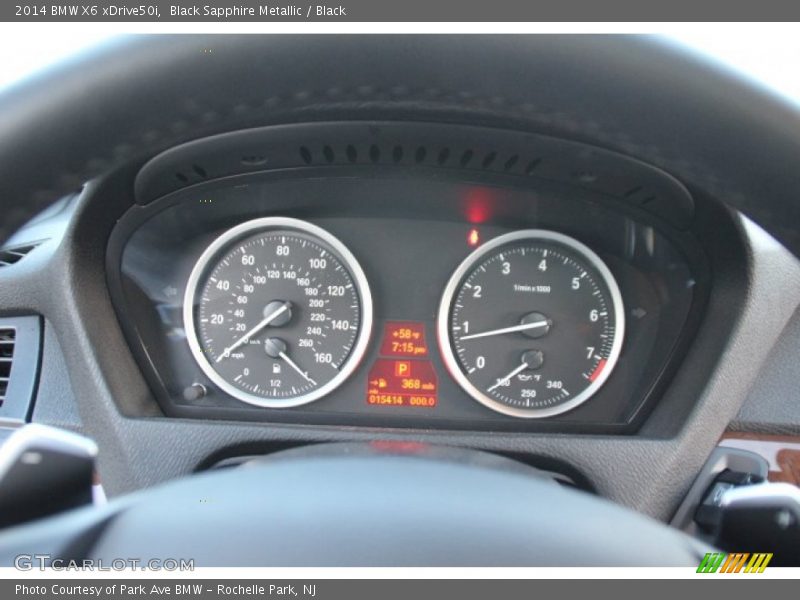  2014 X6 xDrive50i xDrive50i Gauges