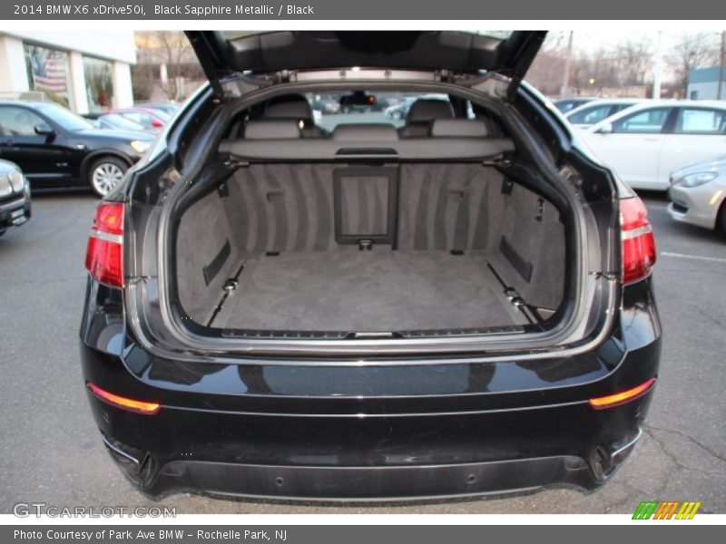  2014 X6 xDrive50i Trunk