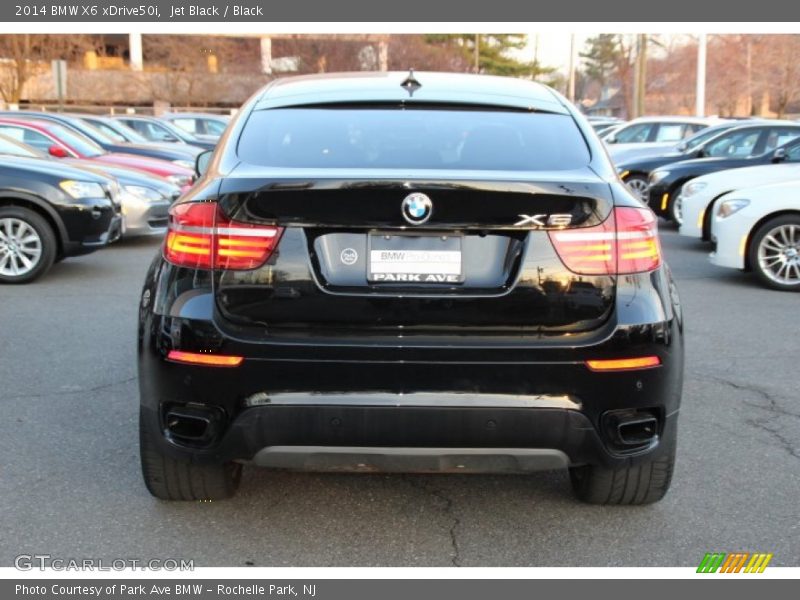 Jet Black / Black 2014 BMW X6 xDrive50i