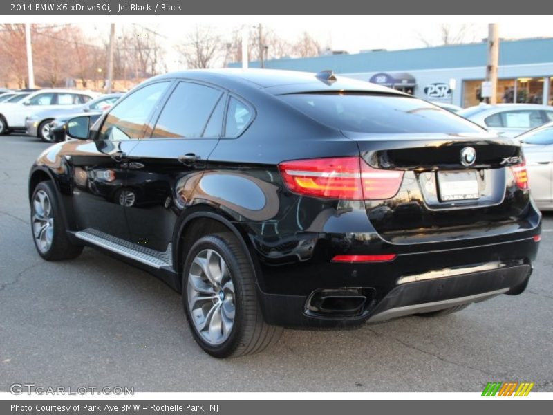 Jet Black / Black 2014 BMW X6 xDrive50i