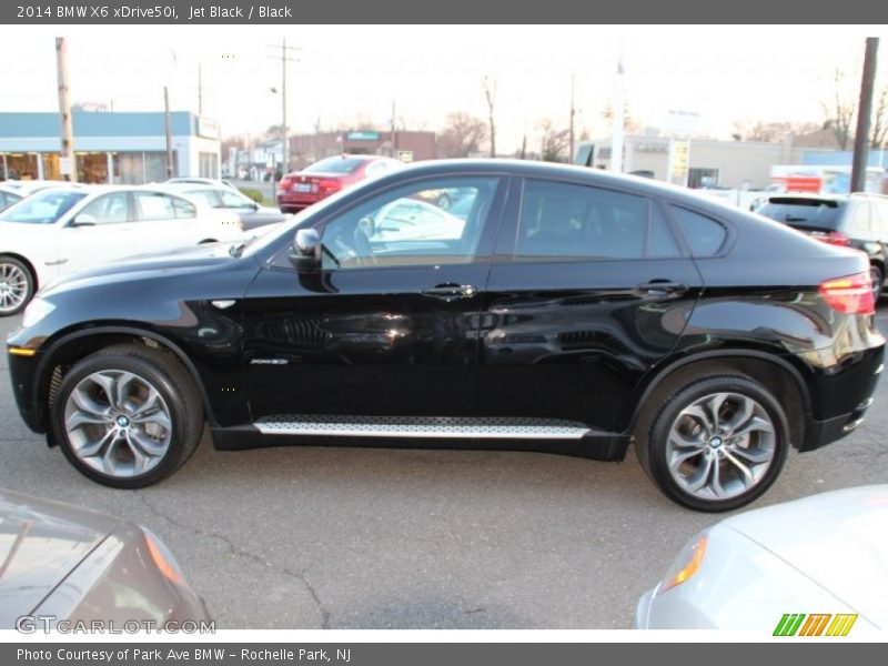 Jet Black / Black 2014 BMW X6 xDrive50i