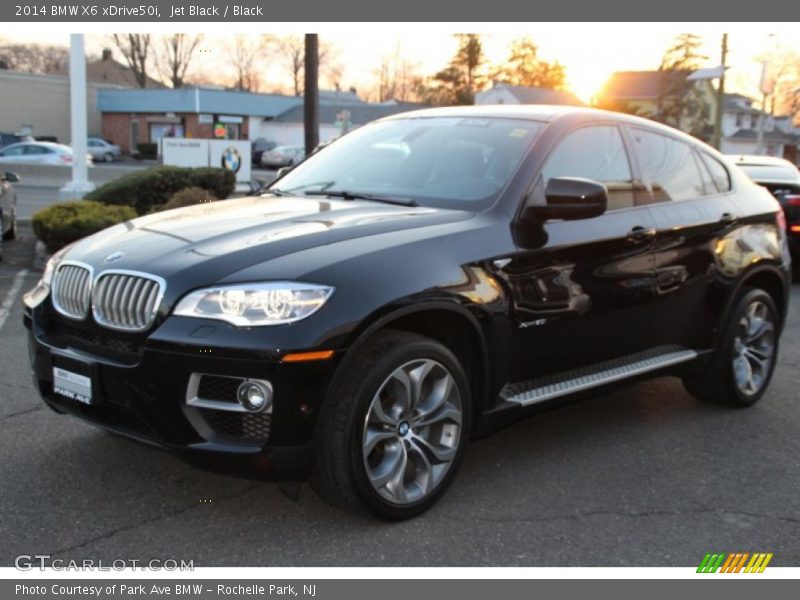 Jet Black / Black 2014 BMW X6 xDrive50i