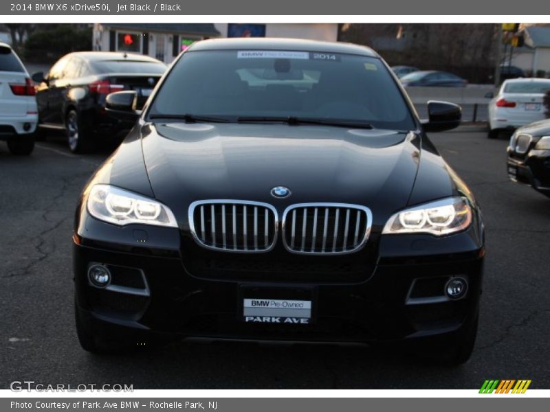 Jet Black / Black 2014 BMW X6 xDrive50i