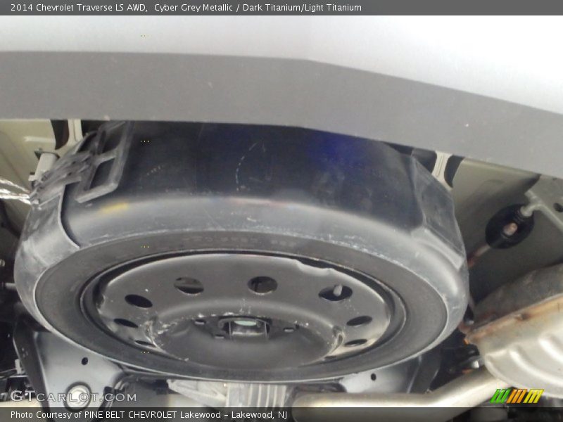 Cyber Grey Metallic / Dark Titanium/Light Titanium 2014 Chevrolet Traverse LS AWD