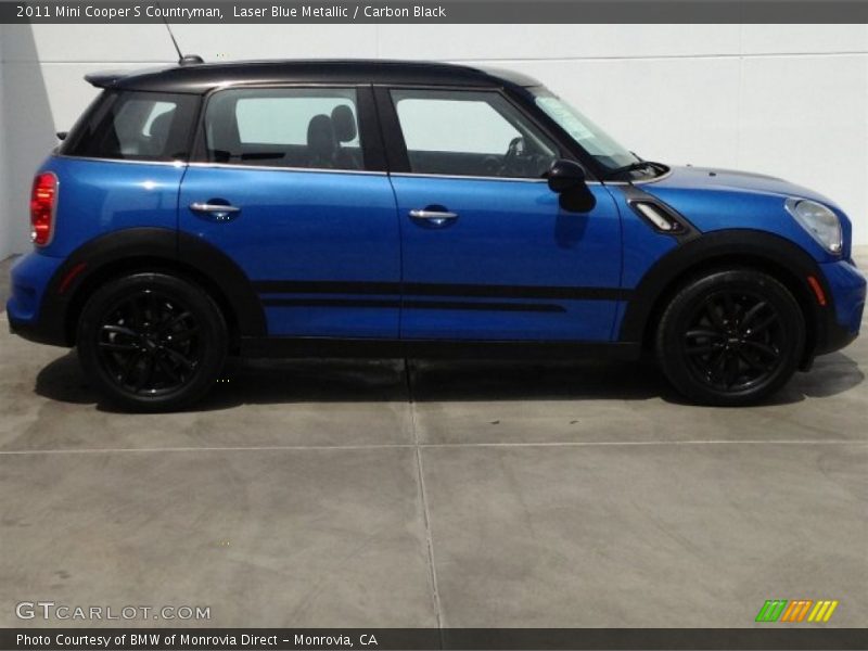 Laser Blue Metallic / Carbon Black 2011 Mini Cooper S Countryman