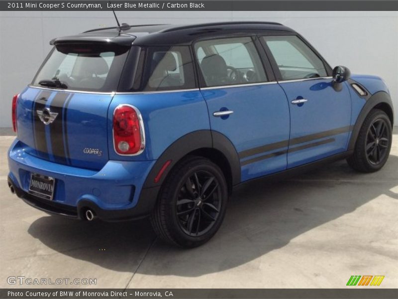 Laser Blue Metallic / Carbon Black 2011 Mini Cooper S Countryman