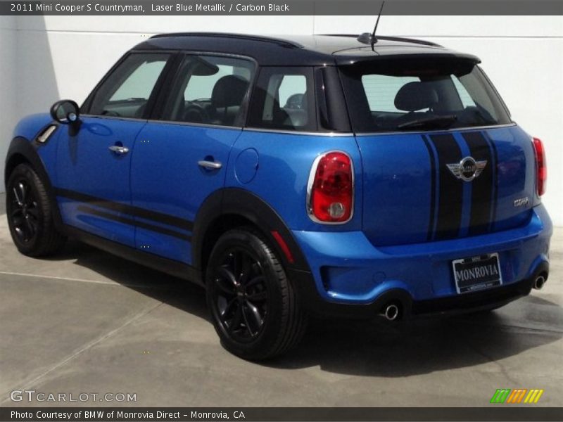 Laser Blue Metallic / Carbon Black 2011 Mini Cooper S Countryman