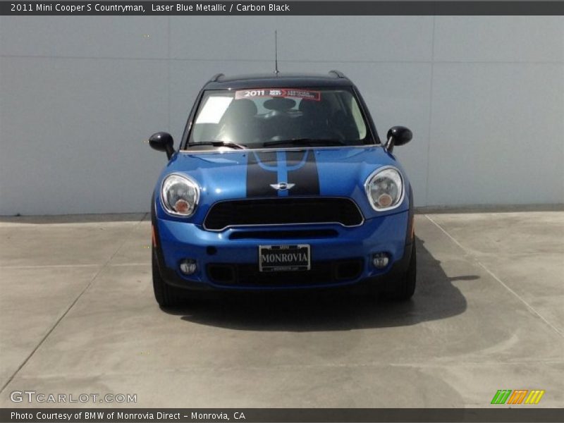 Laser Blue Metallic / Carbon Black 2011 Mini Cooper S Countryman