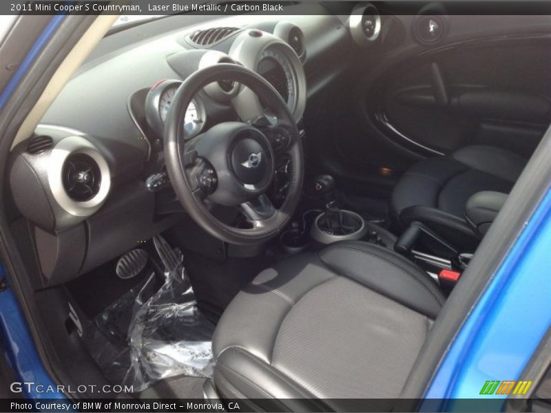 Laser Blue Metallic / Carbon Black 2011 Mini Cooper S Countryman