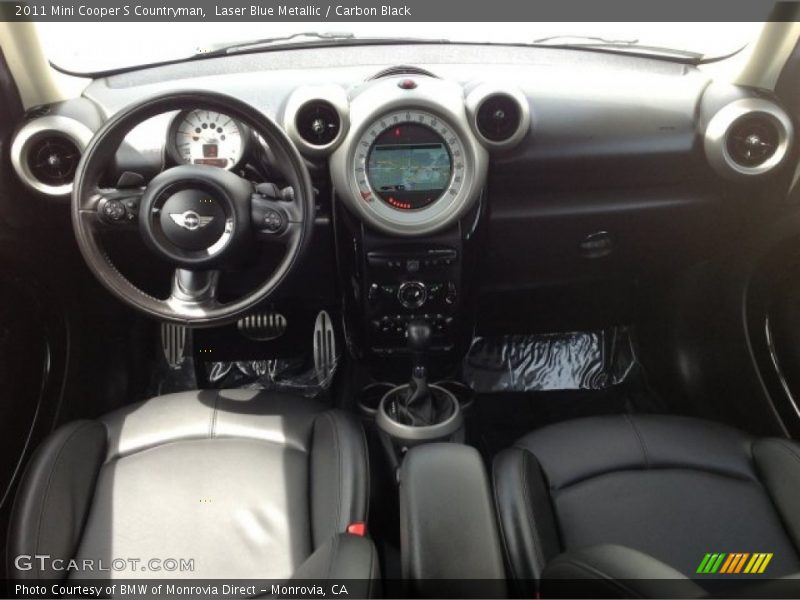 Laser Blue Metallic / Carbon Black 2011 Mini Cooper S Countryman