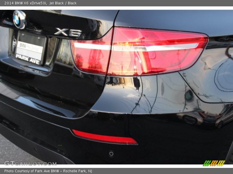 Jet Black / Black 2014 BMW X6 xDrive50i
