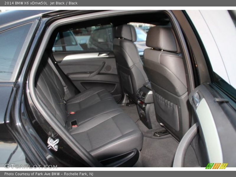 Rear Seat of 2014 X6 xDrive50i