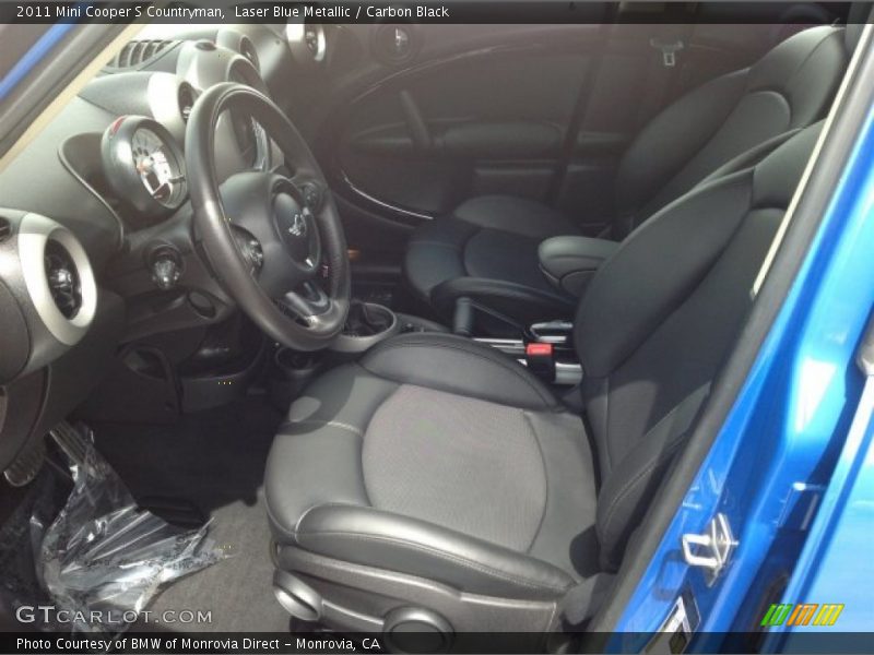 Laser Blue Metallic / Carbon Black 2011 Mini Cooper S Countryman