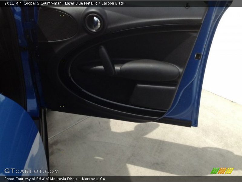 Laser Blue Metallic / Carbon Black 2011 Mini Cooper S Countryman
