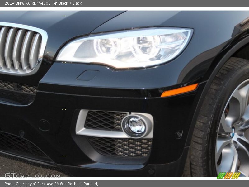 Jet Black / Black 2014 BMW X6 xDrive50i