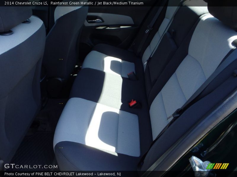 Rainforest Green Metallic / Jet Black/Medium Titanium 2014 Chevrolet Cruze LS