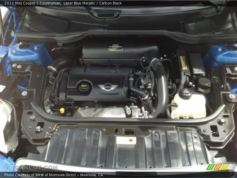 Laser Blue Metallic / Carbon Black 2011 Mini Cooper S Countryman