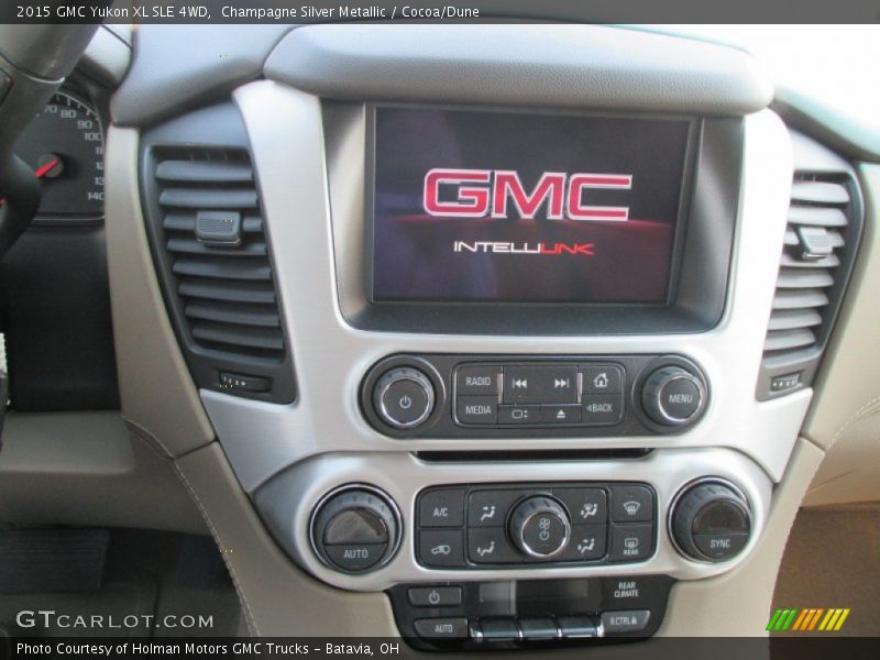 Controls of 2015 Yukon XL SLE 4WD