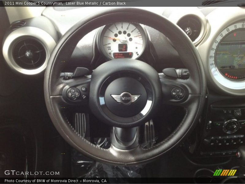 Laser Blue Metallic / Carbon Black 2011 Mini Cooper S Countryman