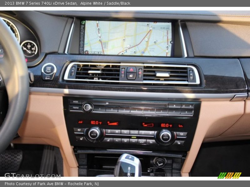 Alpine White / Saddle/Black 2013 BMW 7 Series 740Li xDrive Sedan