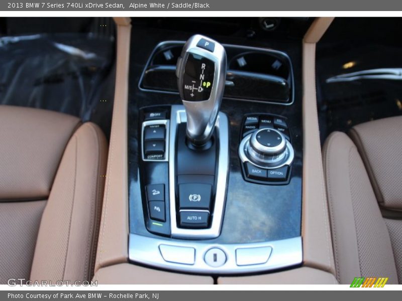 Alpine White / Saddle/Black 2013 BMW 7 Series 740Li xDrive Sedan