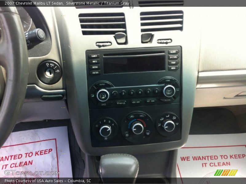 Silverstone Metallic / Titanium Gray 2007 Chevrolet Malibu LT Sedan