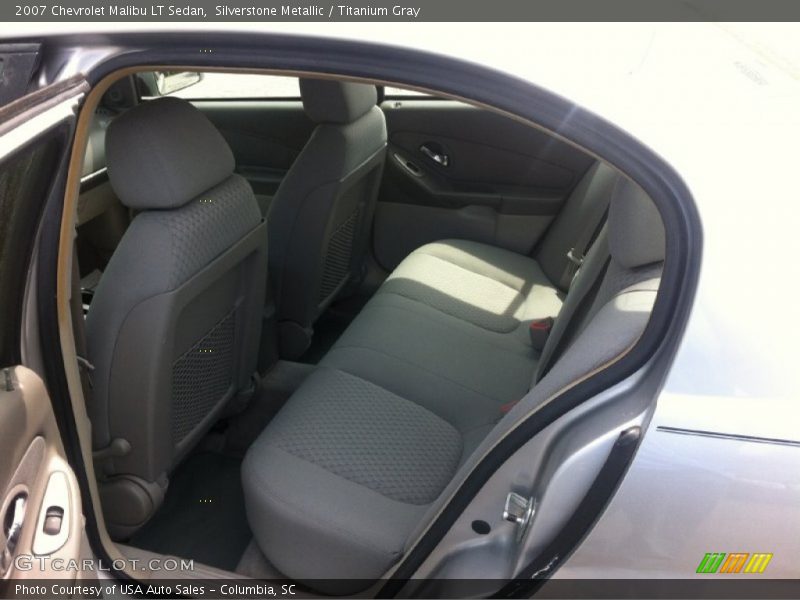 Silverstone Metallic / Titanium Gray 2007 Chevrolet Malibu LT Sedan