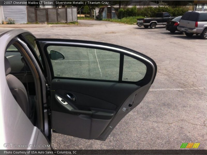 Silverstone Metallic / Titanium Gray 2007 Chevrolet Malibu LT Sedan
