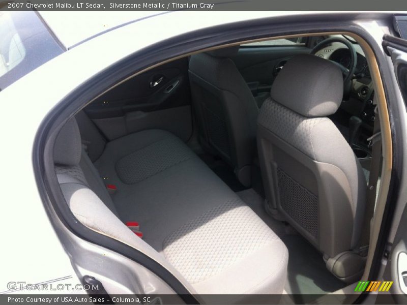Silverstone Metallic / Titanium Gray 2007 Chevrolet Malibu LT Sedan