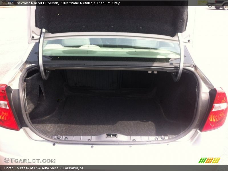 Silverstone Metallic / Titanium Gray 2007 Chevrolet Malibu LT Sedan