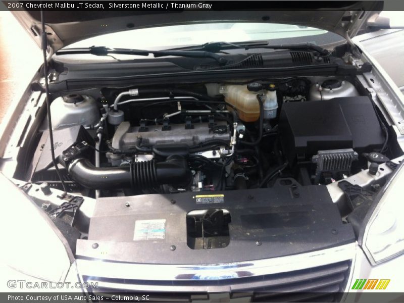 Silverstone Metallic / Titanium Gray 2007 Chevrolet Malibu LT Sedan