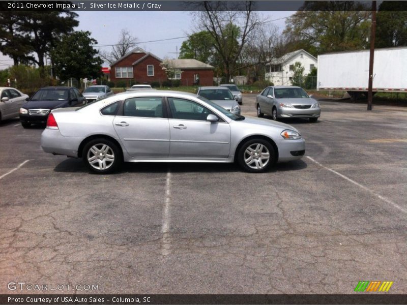 Silver Ice Metallic / Gray 2011 Chevrolet Impala LT