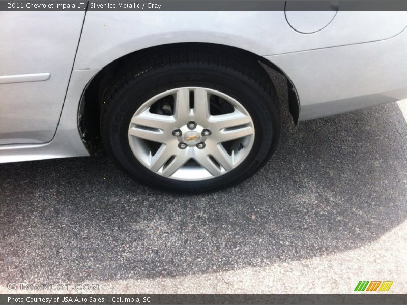Silver Ice Metallic / Gray 2011 Chevrolet Impala LT