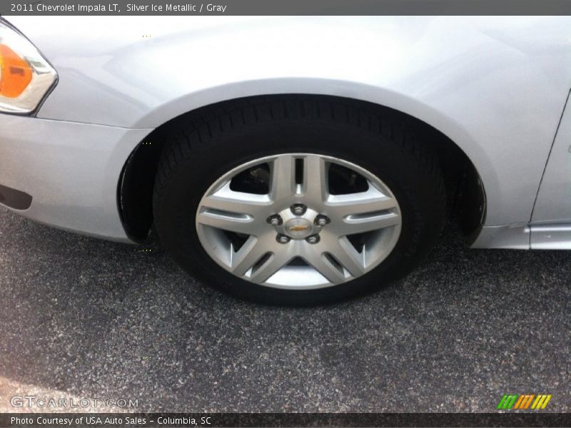 Silver Ice Metallic / Gray 2011 Chevrolet Impala LT
