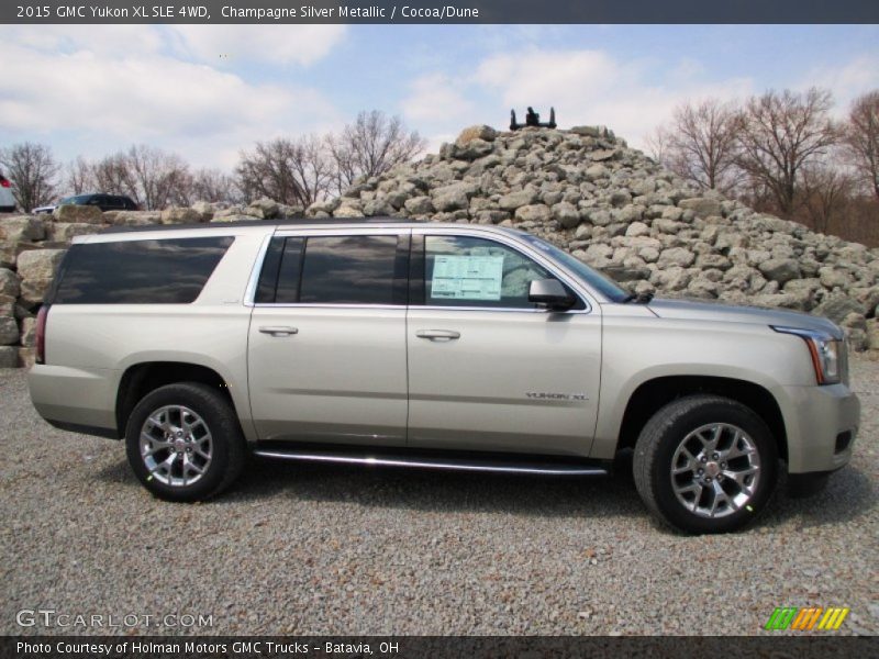  2015 Yukon XL SLE 4WD Champagne Silver Metallic