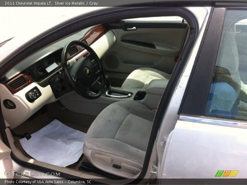Silver Ice Metallic / Gray 2011 Chevrolet Impala LT