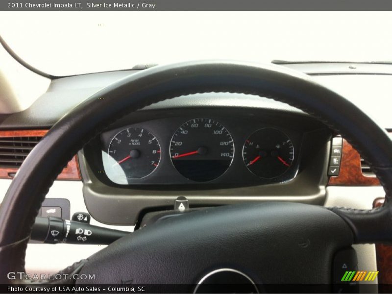 Silver Ice Metallic / Gray 2011 Chevrolet Impala LT