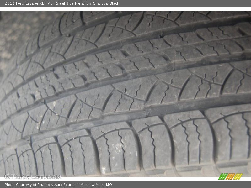 Steel Blue Metallic / Charcoal Black 2012 Ford Escape XLT V6