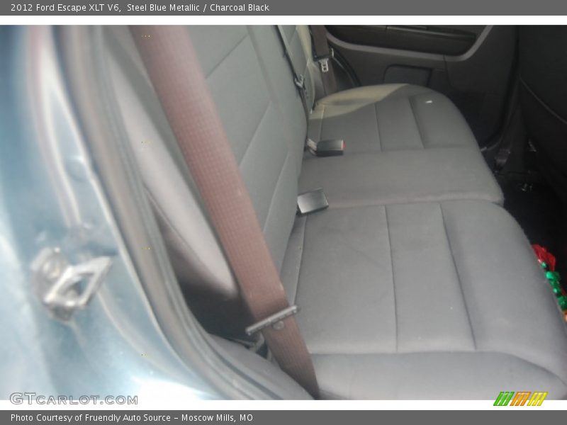 Steel Blue Metallic / Charcoal Black 2012 Ford Escape XLT V6
