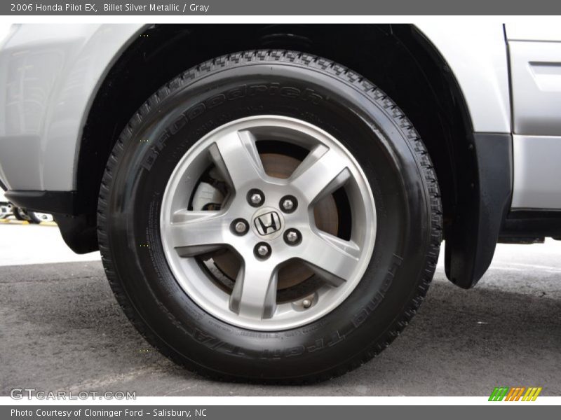 Billet Silver Metallic / Gray 2006 Honda Pilot EX