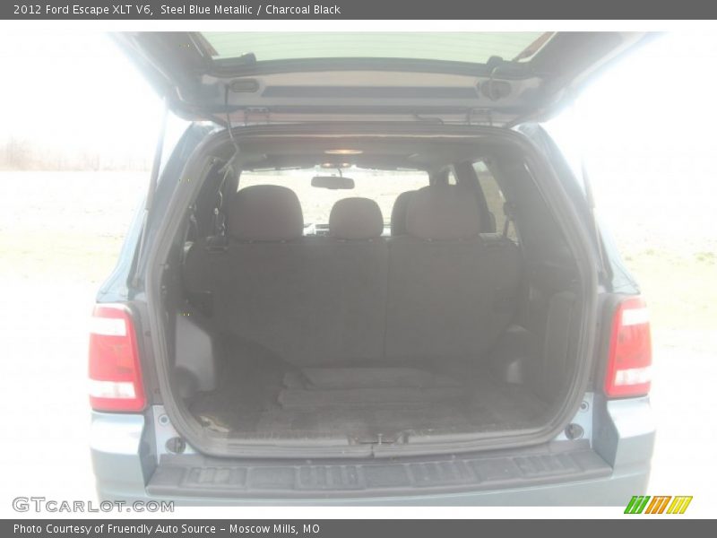 Steel Blue Metallic / Charcoal Black 2012 Ford Escape XLT V6