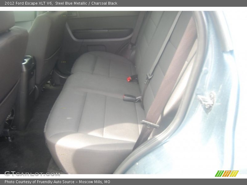 Steel Blue Metallic / Charcoal Black 2012 Ford Escape XLT V6