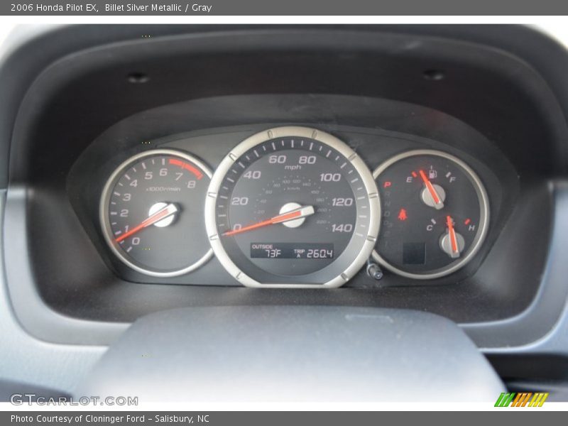Billet Silver Metallic / Gray 2006 Honda Pilot EX